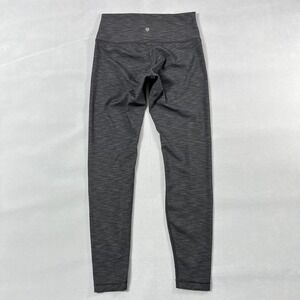Lululemon Wunder Under Hi-Rise Tight size 8 Gray Heather Luxtreme 28" Yoga